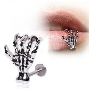 316L Surgical Steel Zombie Claw Labret - Lip