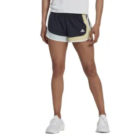 Adidas Women's Marathon 20 Colourblock Running Short (Legend Ink)