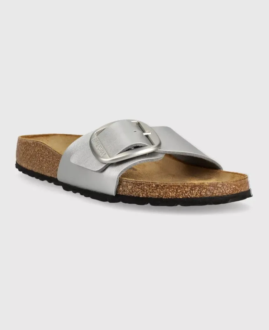 Birkenstock Madrid Big Buckle Silver