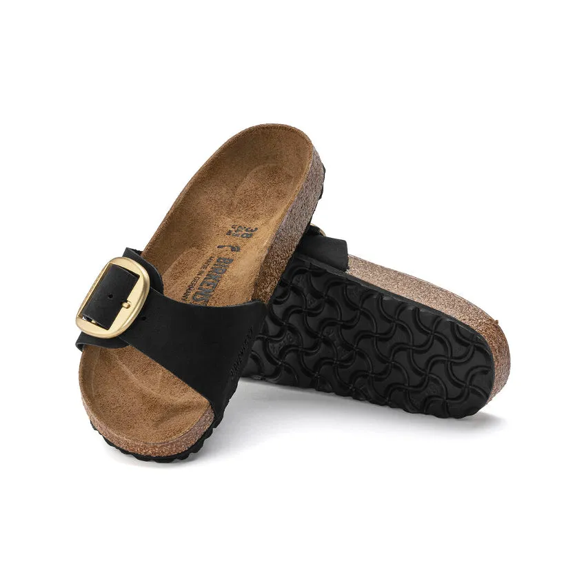 BIRKENSTOCK SANDALO MADRID BIG BUCKLE 1023373 NERO