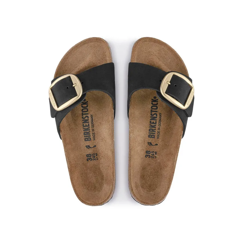 BIRKENSTOCK SANDALO MADRID BIG BUCKLE 1023373 NERO