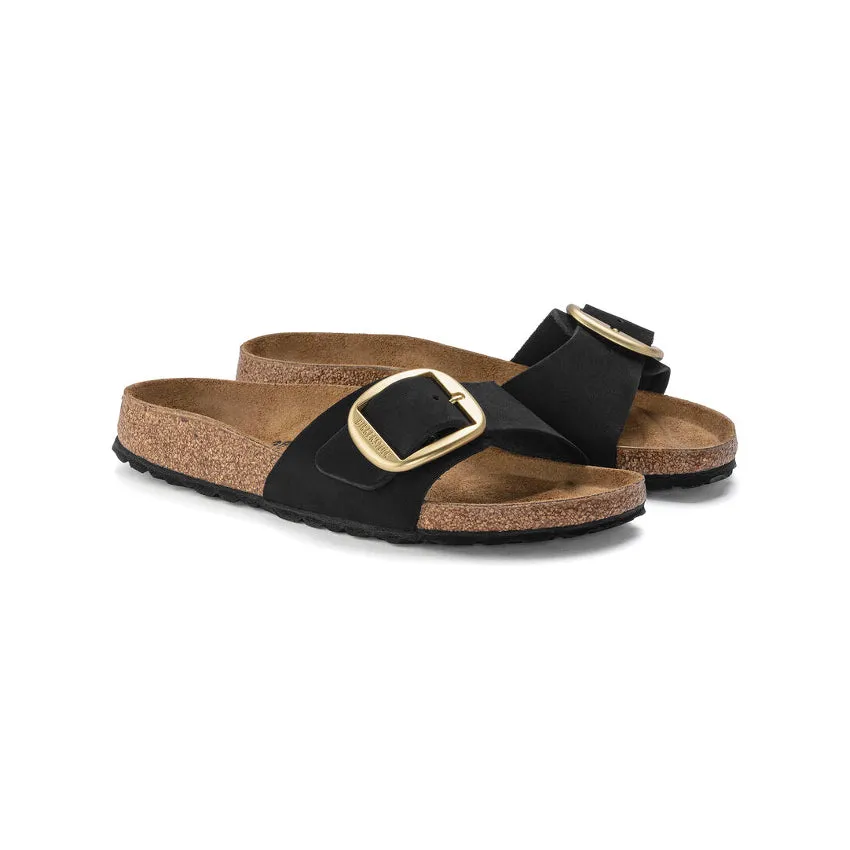 BIRKENSTOCK SANDALO MADRID BIG BUCKLE 1023373 NERO