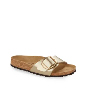 BIRKENSTOCK SANDALO MADRID BIG BUCKLE 1025799 ORO METALLIZZATO