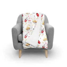 Canadian Poutine - Personalized Yummy Soft Blanket