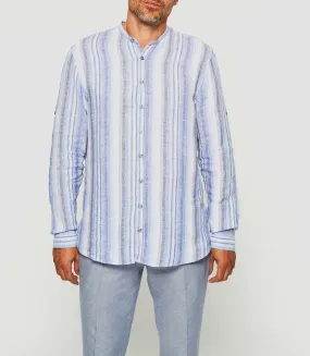 Chemise casual bleu ciel "Kabosa"