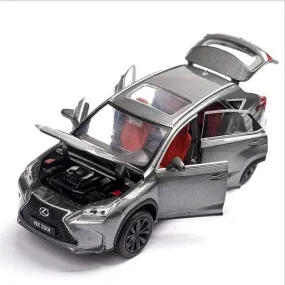 Children's Toy Car High Simulation Lexus NX200 Alloy Toy SUV Metal Die-Cast Model Vehicle Sound And Light Boy Toy Comaro