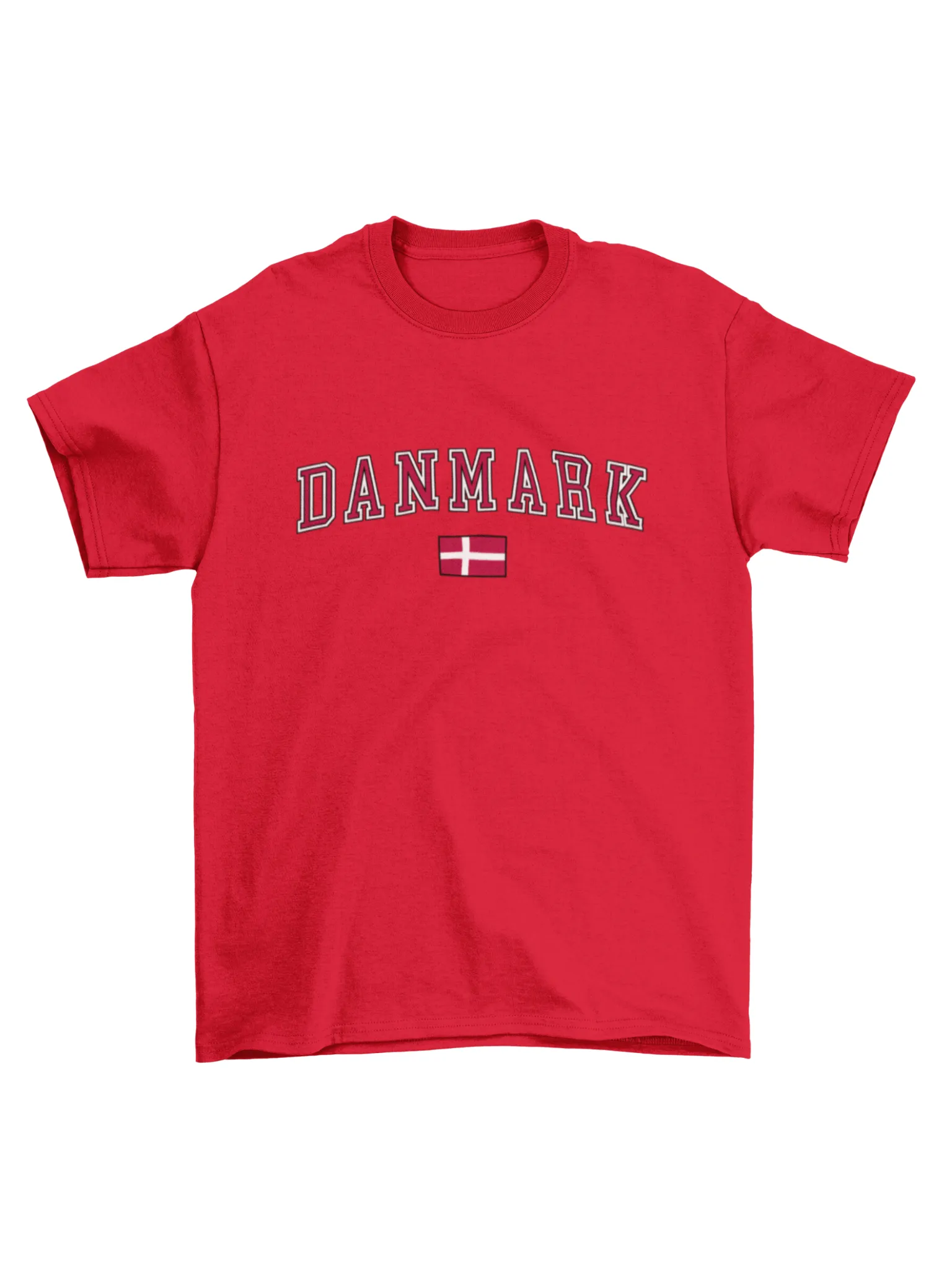 DANMARK BABY TEE - RÖD