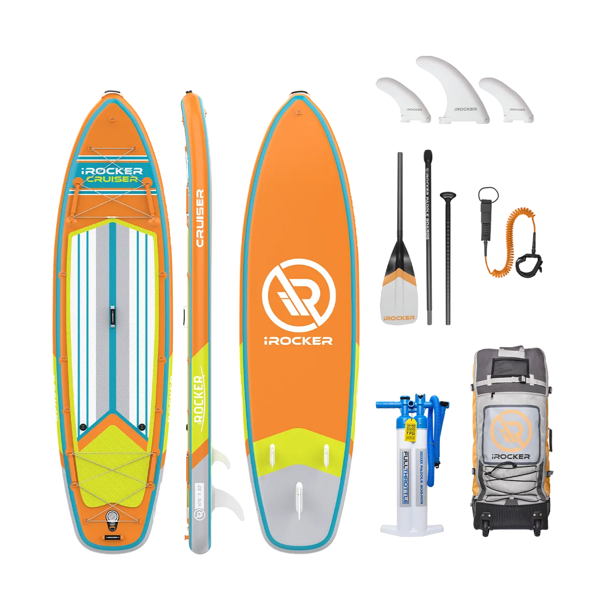 iROCKER CRUISER 10'6 Inflatable Paddle Board