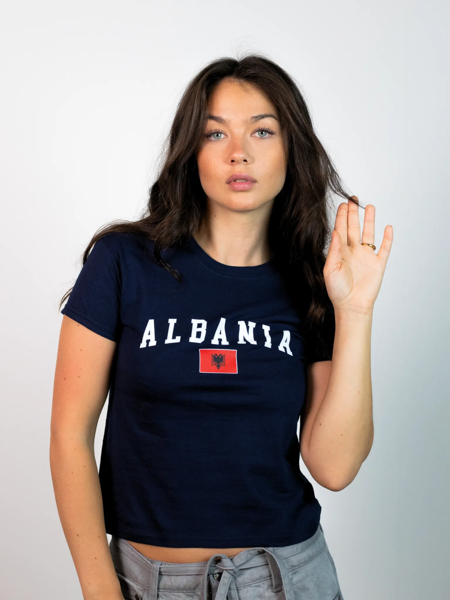 ITALIA, BABY T-SHIRT - BLÅ