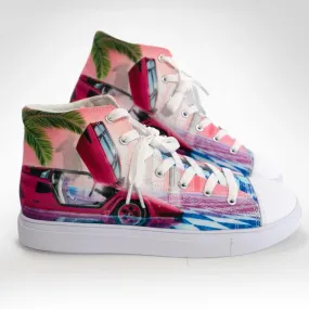 Ladies Andromeda Hightop Canvas Shoe