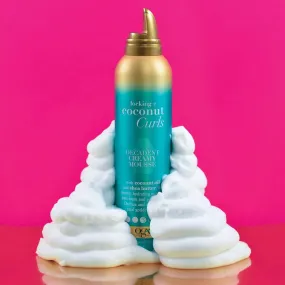 OGX Locking Coconut Curls Decadent Mousse en Crema 7.9oz