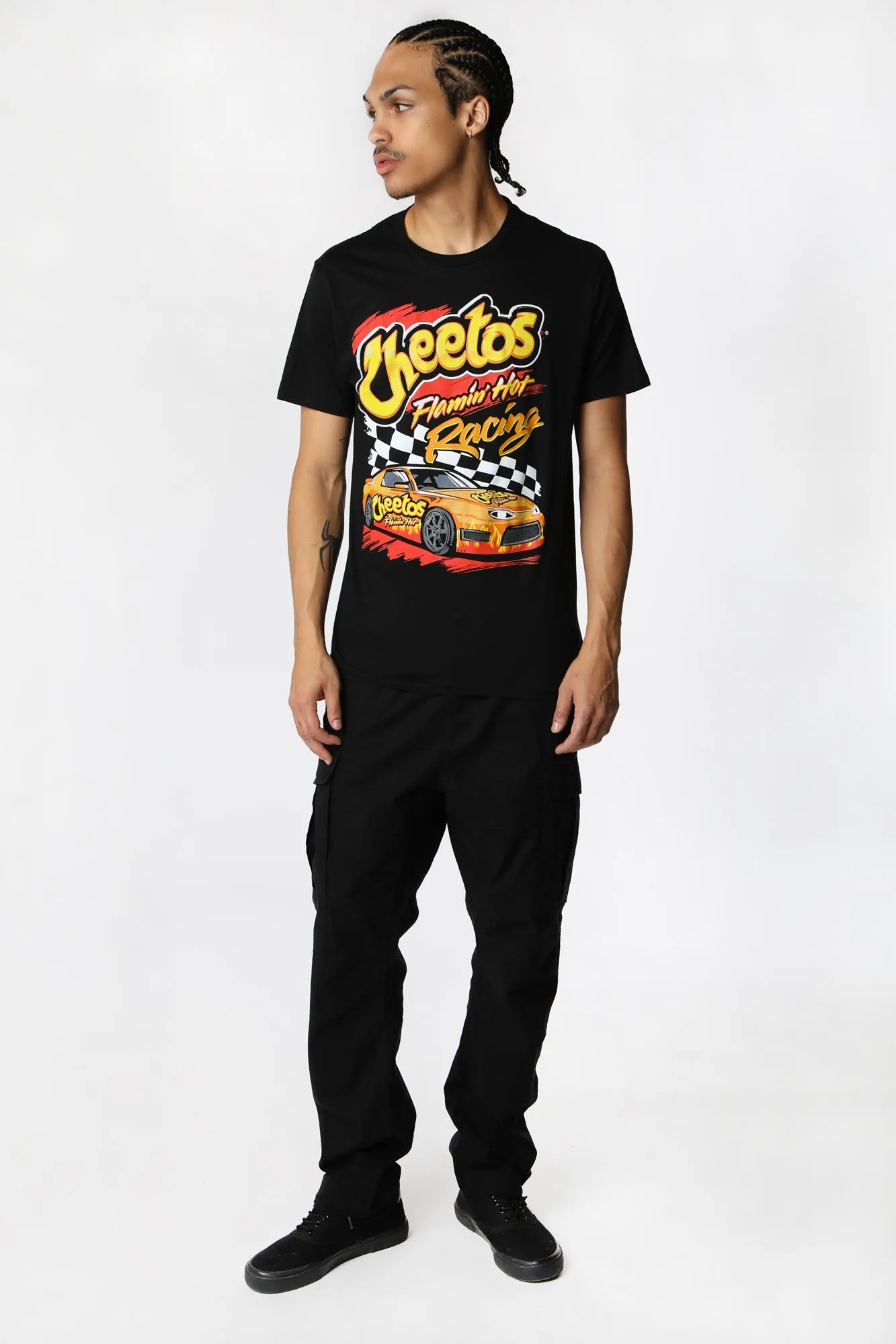 T-Shirt Imprimé Cheetos Flamin' Hot Racing Homme