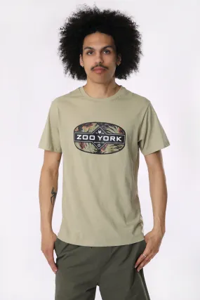 T-Shirt Imprimé Logo Tropical Zoo York Homme